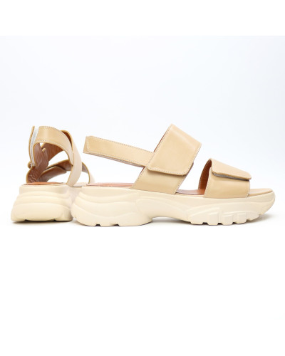 Сандалі з карамельної шкіри Арт. 10-35/193