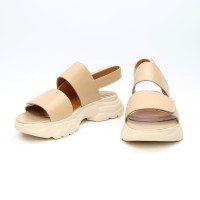 Сандалі з карамельної шкіри Арт. 10-35/193