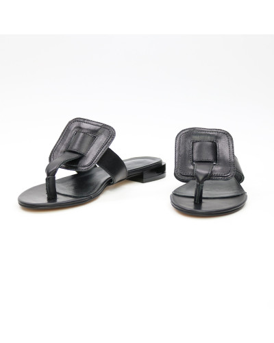 В'єтнамки з чорної шкіри Арт. 10-29/33