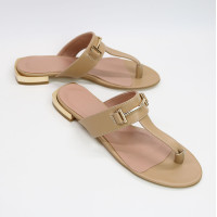 В'єтнамки з карамельної шкіри Арт. 10-32/33-2578