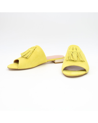 Шльопанці жовтого кольору Арт. 10-30/33