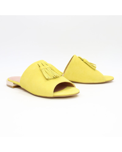 Шльопанці жовтого кольору Арт. 10-30/33