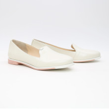 Сліпери із бежевої шкіри Арт. 05-3К(Mr8)