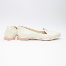 Сліпери із бежевої шкіри Арт. 05-3К(Mr8)