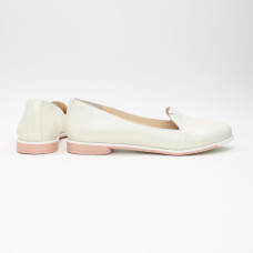 Сліпери із бежевої шкіри Арт. 05-3К(Mr8)