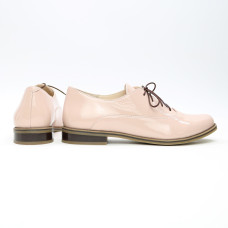 Туфли из наплака цвета пудра Арт. 05-6