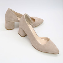 Туфлі-човники з замші Арт. 657-2/47Ок