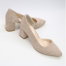 Туфлі-човники з замші Арт. 657-2/47Ок