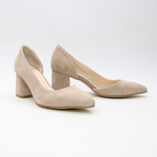 Туфлі-човники з замші Арт. 657-2/47Ок