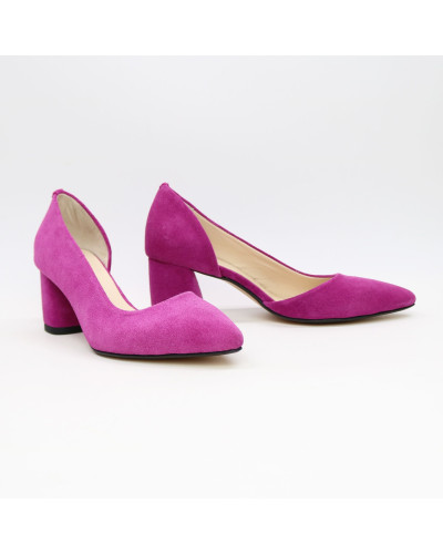 Туфлі-човники кольору фуксія Арт. 657-2/47Ок