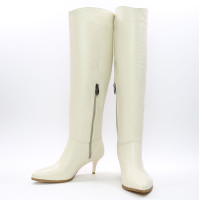 Шкіряні класичні чоботи на шпильці Арт. 657-14/36