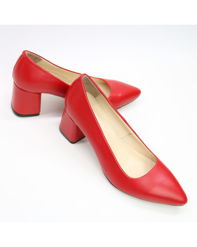 Туфлі-човники з натуральної шкіри Арт. 657-1/47Ok