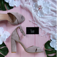 Замшеві босоніжки Арт. 95-12/24Ок