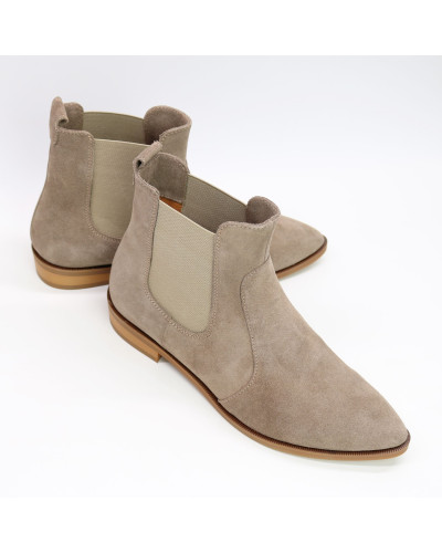 Челсі із замші з гострим носиком Арт. 104-3