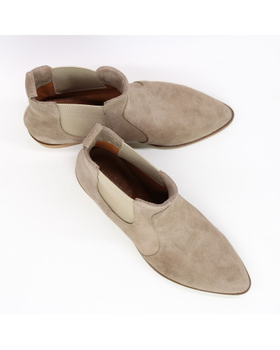 Челсі із замші з гострим носиком Арт. 104-3