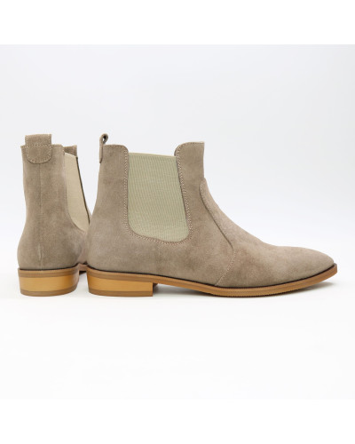 Челсі із замші з гострим носиком Арт. 104-3