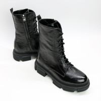 Чорні лакові черевики Арт. 12-30/260 (б/ф)