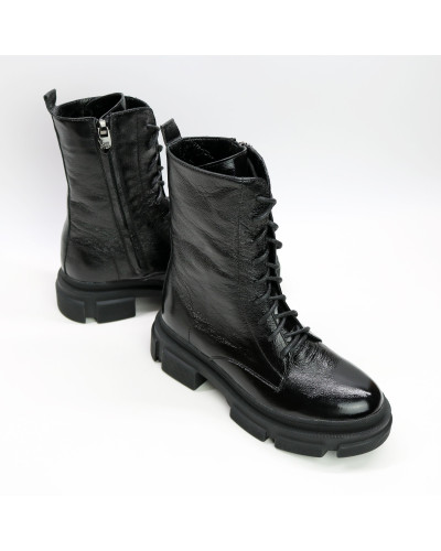 Чорні лакові черевики Арт. 12-30/260 (б/ф)