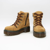 Ботинки со шнуровкой из нубука рыжего цвета Арт. As-4/22Р