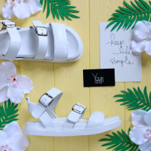 Сандалі з білої шкіри Арт. 10-36/21067