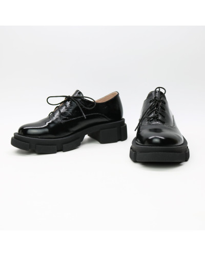 Туфли из черного наплака Арт. 05-6/21074