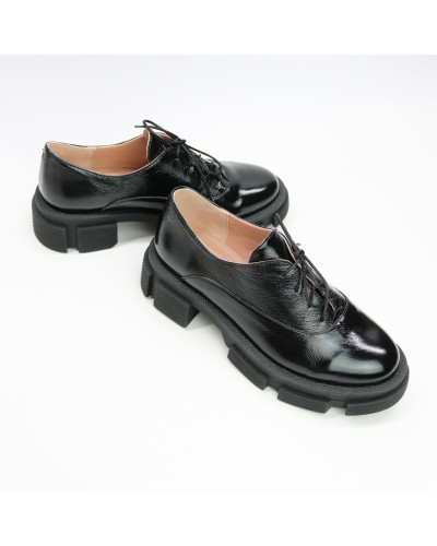 Туфли из черного наплака Арт. 05-6/21074