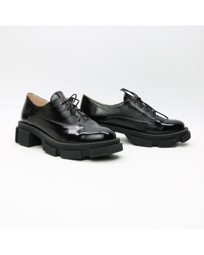 Туфли из черного наплака Арт. 05-6/21074