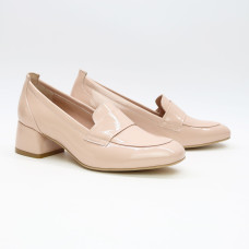 Туфли из наплака оттенка пудра Арт. 456-3/53Ok-П