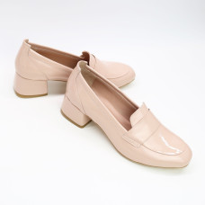 Туфли из наплака оттенка пудра Арт. 456-3/53Ok-П