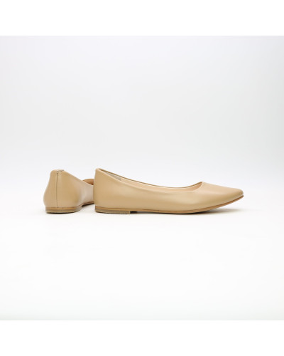 Балетки з карамельної шкіри Арт. 01-1