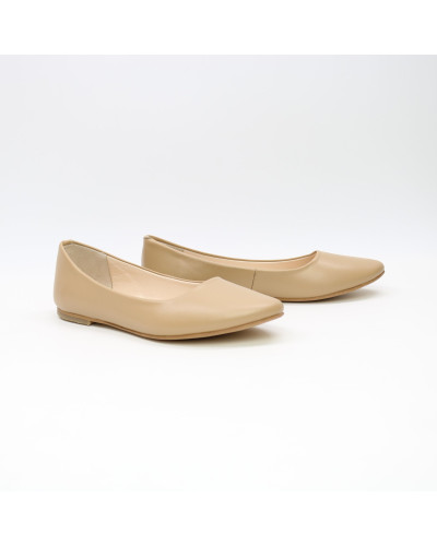 Балетки з карамельної шкіри Арт. 01-1