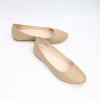 Балетки з карамельної шкіри Арт. 01-1