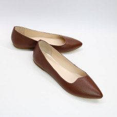 Балетки з рудої шкіри Арт.: 17-6