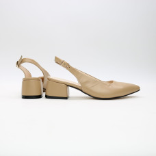 Слінгбеки з карамельної шкіри Арт. 457-3/53Ок