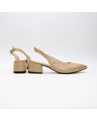 Слінгбеки з карамельної шкіри Арт. 457-3/53Ок