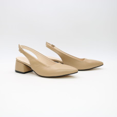 Слінгбеки з карамельної шкіри Арт. 457-3/53Ок