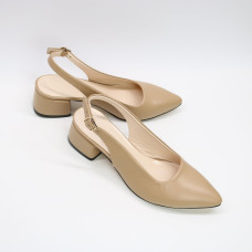 Слінгбеки з карамельної шкіри Арт. 457-3/53Ок