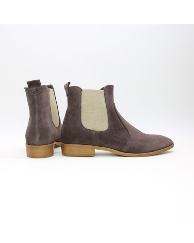 Челсі із замші з гострим носиком Арт. 104-3