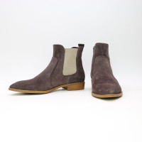 Челсі із замші з гострим носиком Арт. 104-3