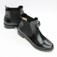 Челсі із чорного лаку Арт. 176-2V