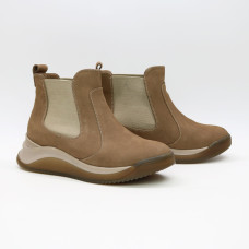 Ботинки из бежевого нубука Арт. 176-2(Av)