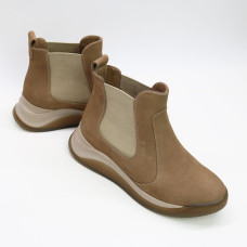 Ботинки из бежевого нубука Арт. 176-2(Av)