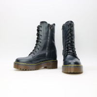 Черевики із синьої шкіри Арт. 12-30/22б/ф