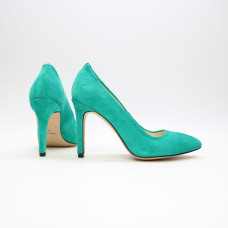 Замшеві туфлі-човники Арт. 35-1/60Ок