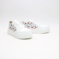 Білі шкіряні кеди Арт.Om-2/192