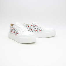 Білі шкіряні кеди Арт.Om-2/192