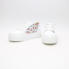 Білі шкіряні кеди Арт.Om-2/192