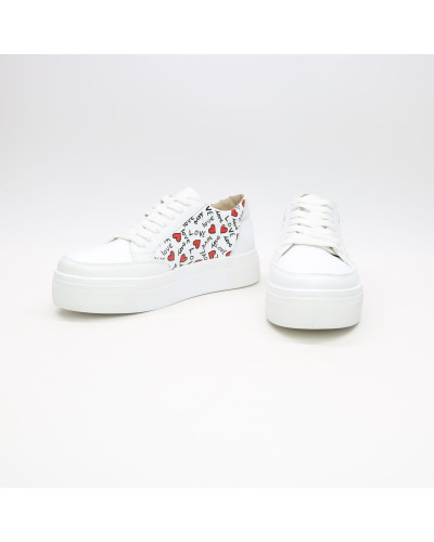 Білі шкіряні кеди Арт.Om-2/192