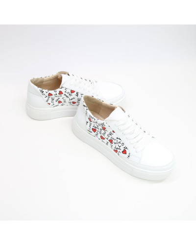 Білі шкіряні кеди Арт.Om-2/192