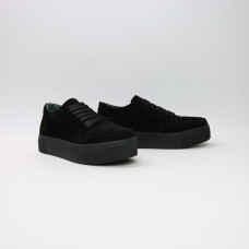 Кеди із чорної замші Арт. Om-2/192